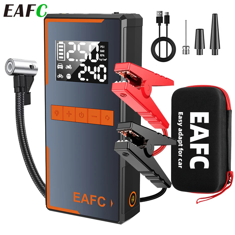 Voltek PowerStart™ 4-in-1 Car Jump Starter & Portable Air Compressor