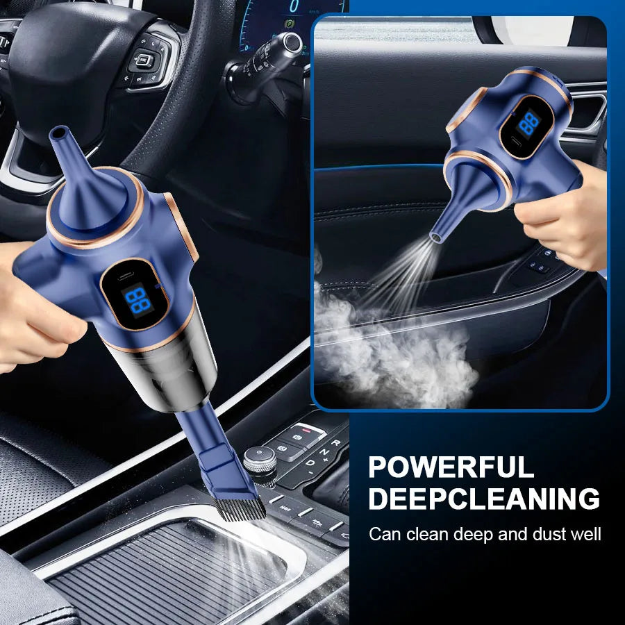 Voltek™ 4-in-1 Cordless Car Vacuum Cleaner | Powerful Vacuum & Air Blower
