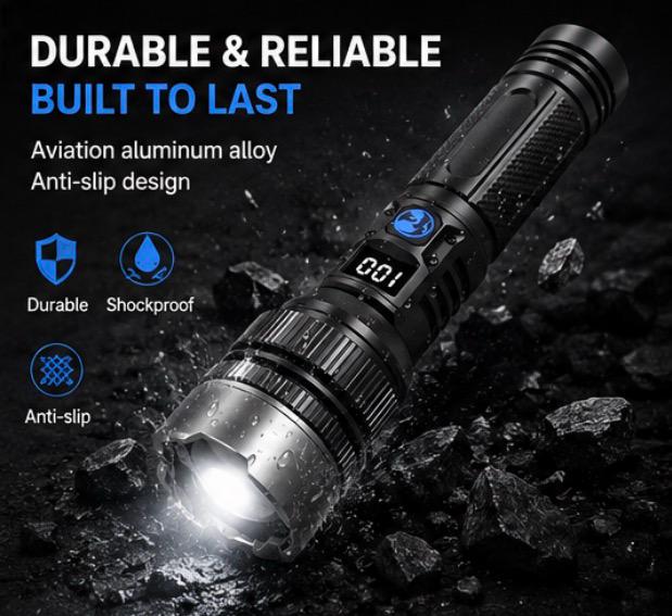 Voltek™ Tactical LED Flashlight