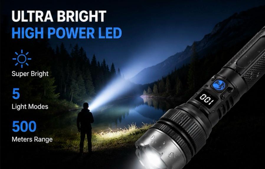 Voltek™ Tactical LED Flashlight