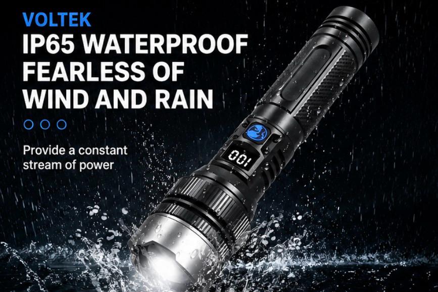 Voltek™ Tactical LED Flashlight