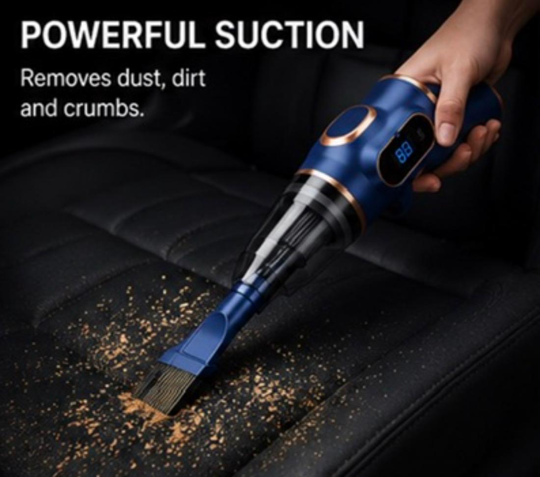 Voltek™ 4-in-1 Car Vacuum