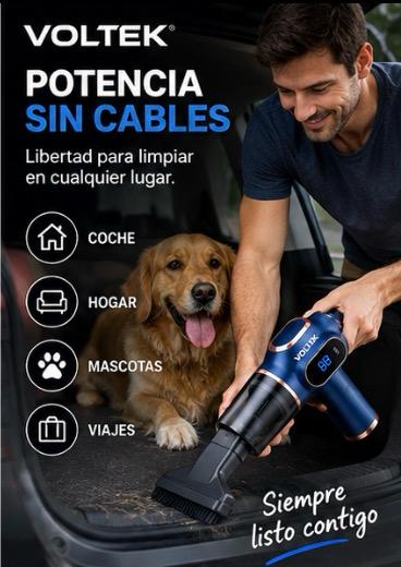 Voltek™ 4-in-1 Car Vacuum