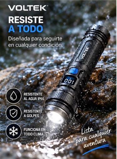 Voltek™ Tactical LED Flashlight